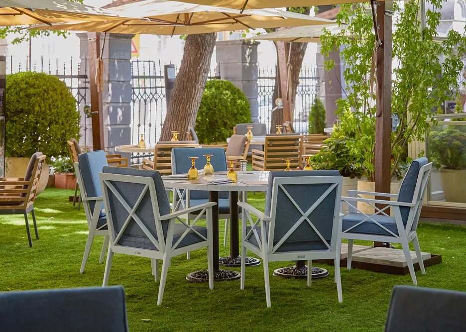 Летняя веранда Rossini ОК Рестораны Раппопорта